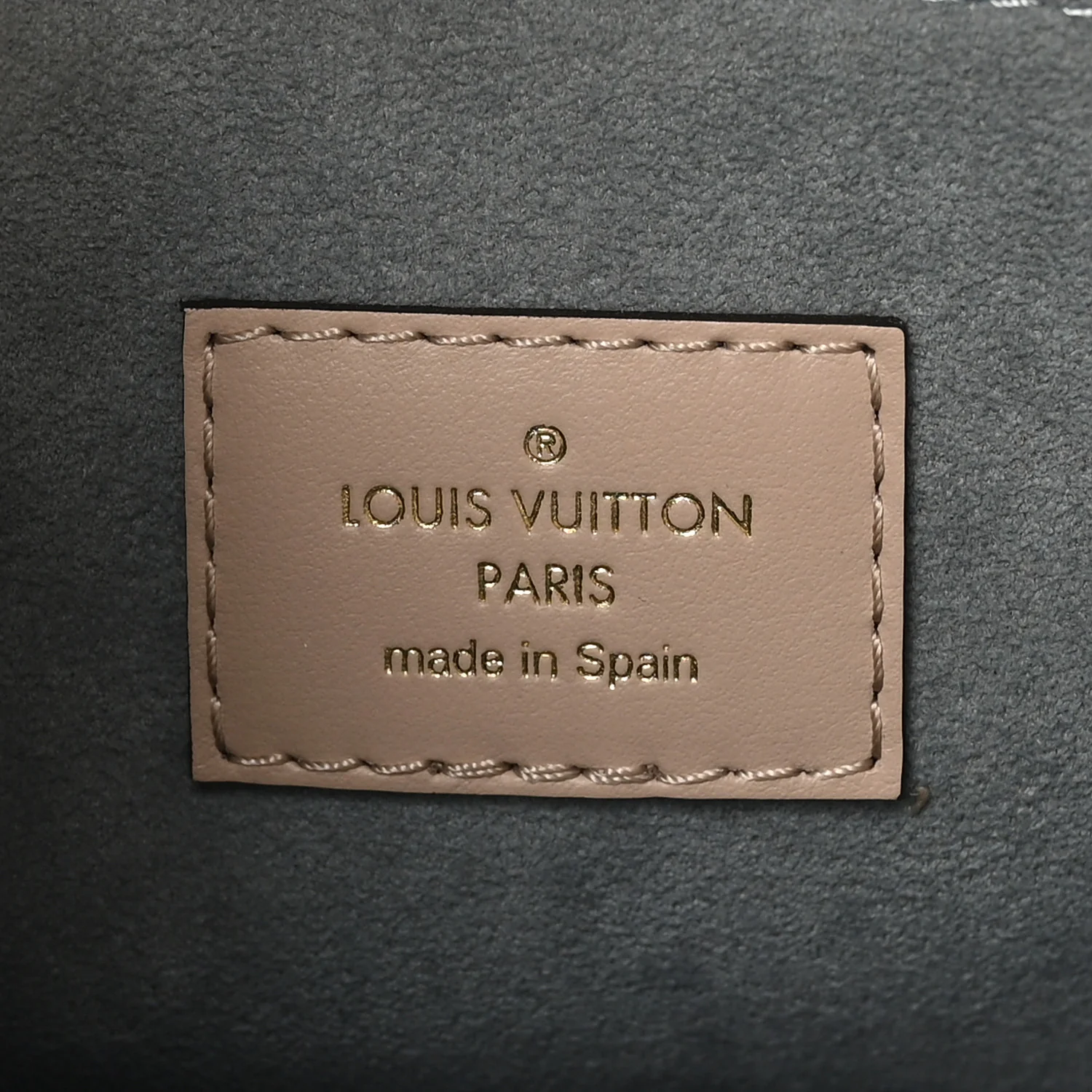 Calfskin Monogram On My Side PM Greige