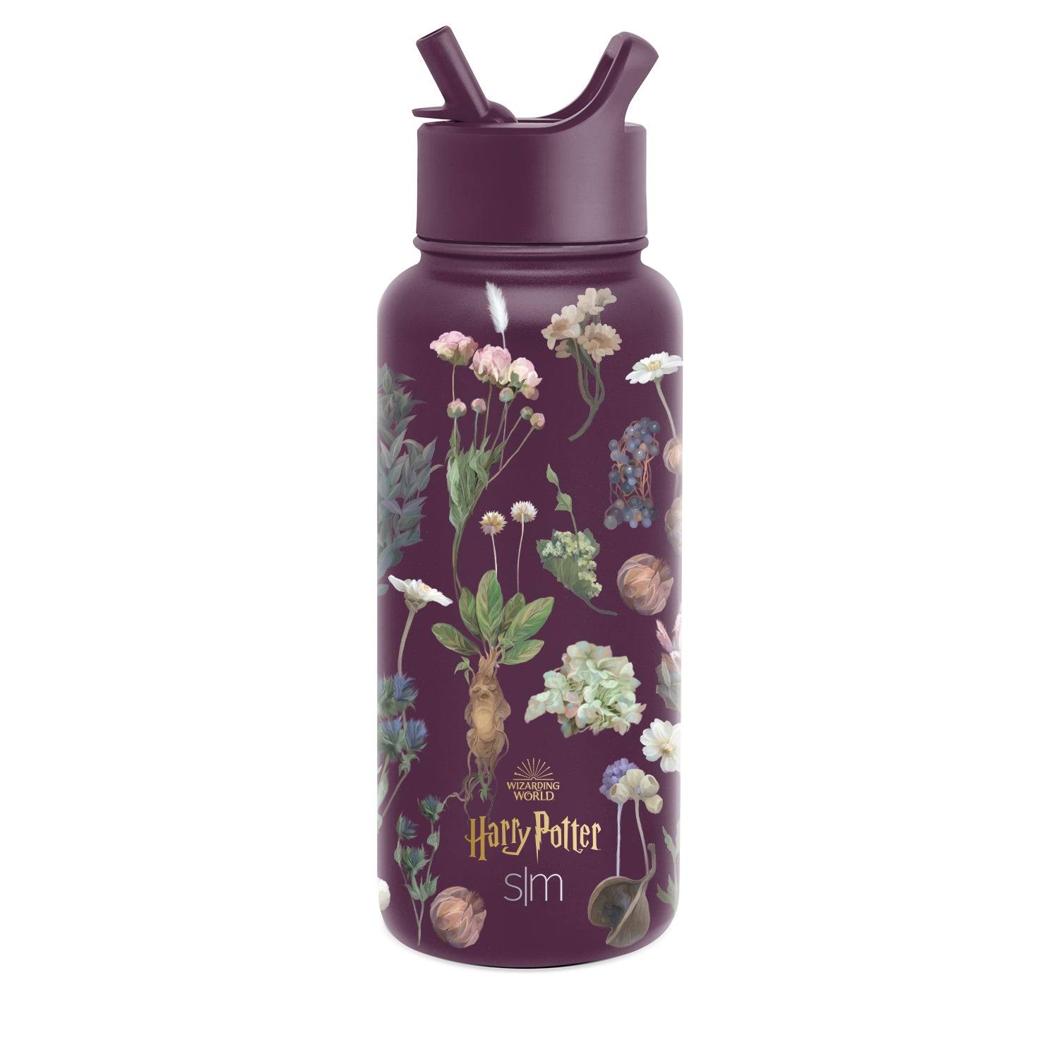 Summit 32-oz. Water Bottle with Straw Lid | Simple Modern Harry Potter Herbology