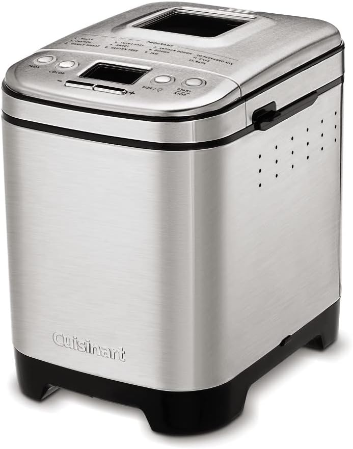 Machine à pain Cuisinart, compacte et automatique, jusqu'à 900 g de pains