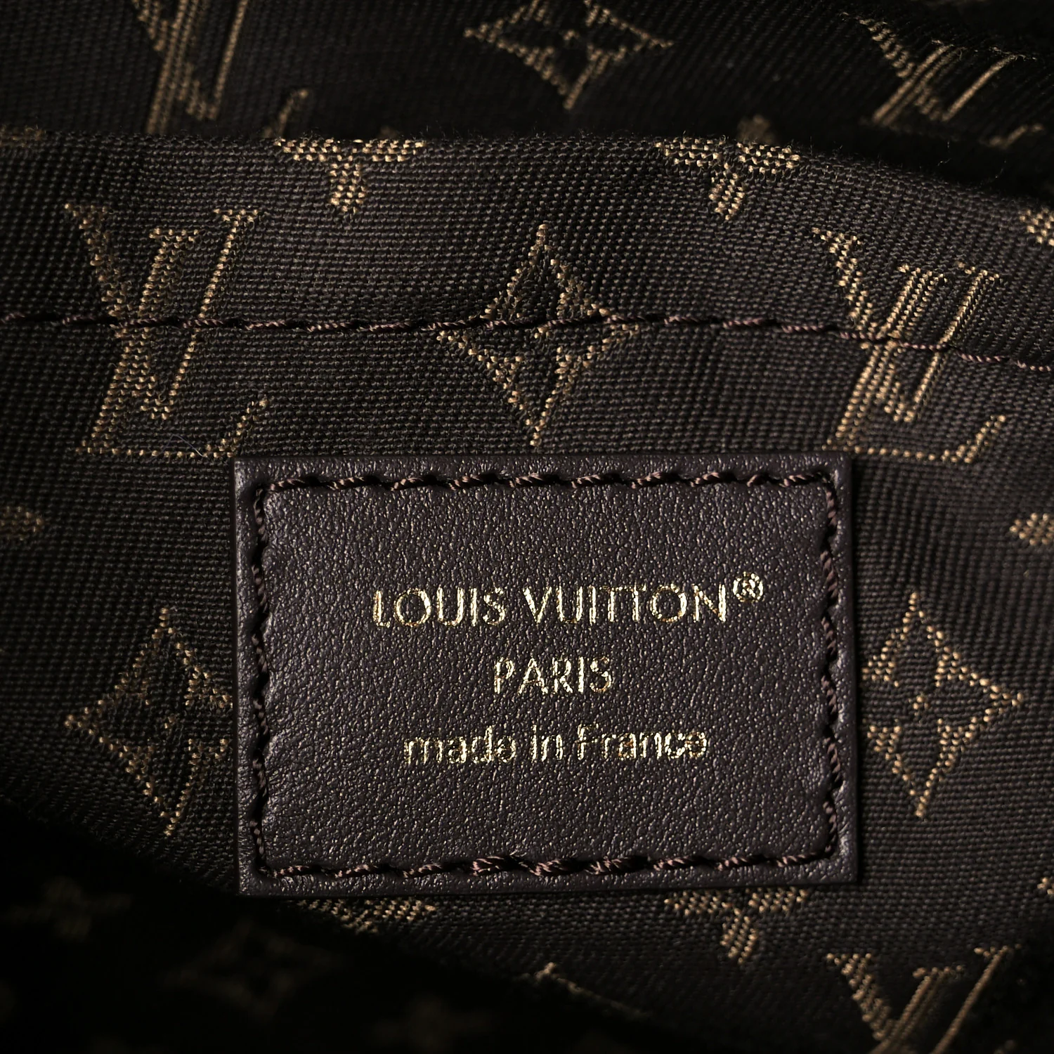 Suede Monogram Express MM Hazelnut