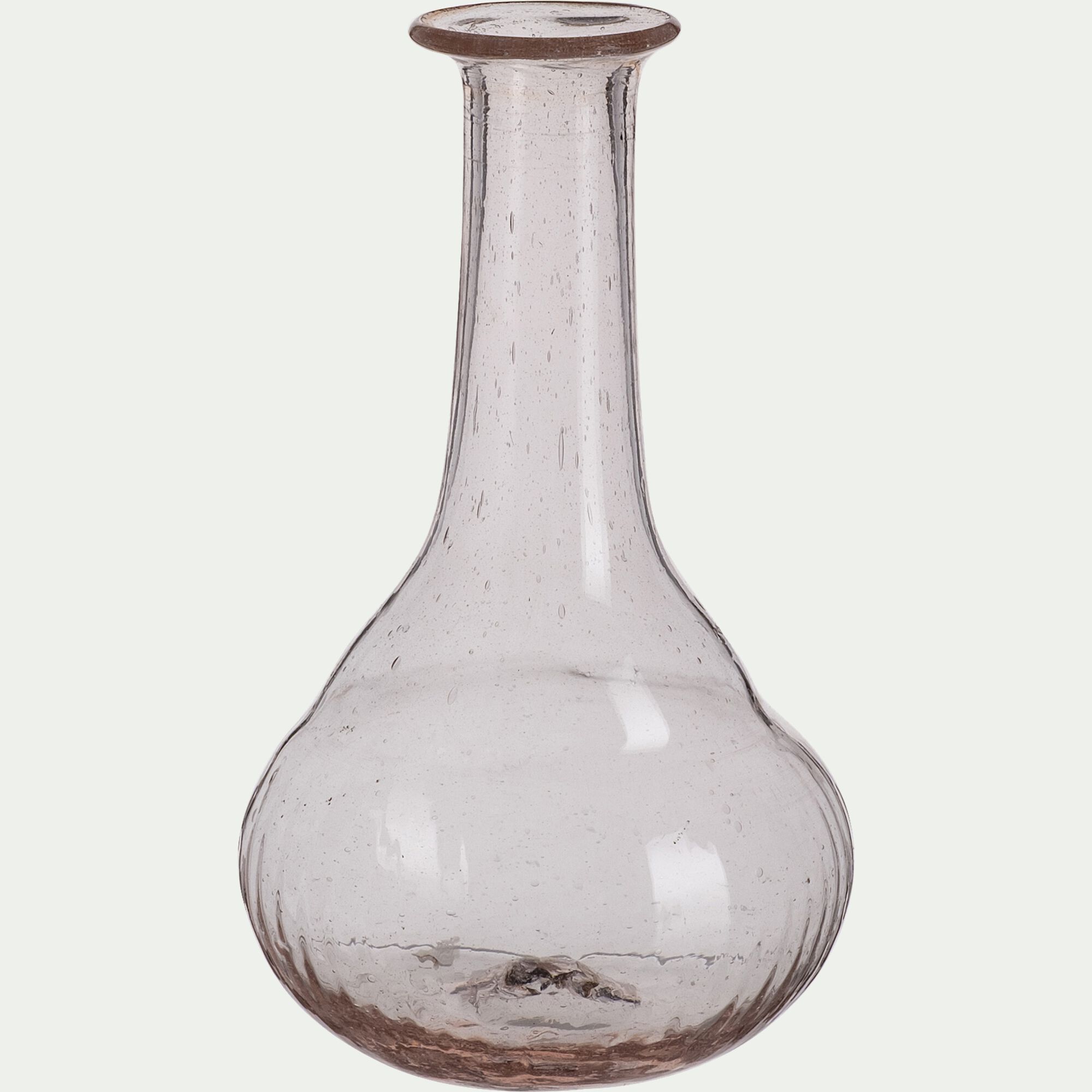 VEALI - Petit vase en verre H13cm - rose