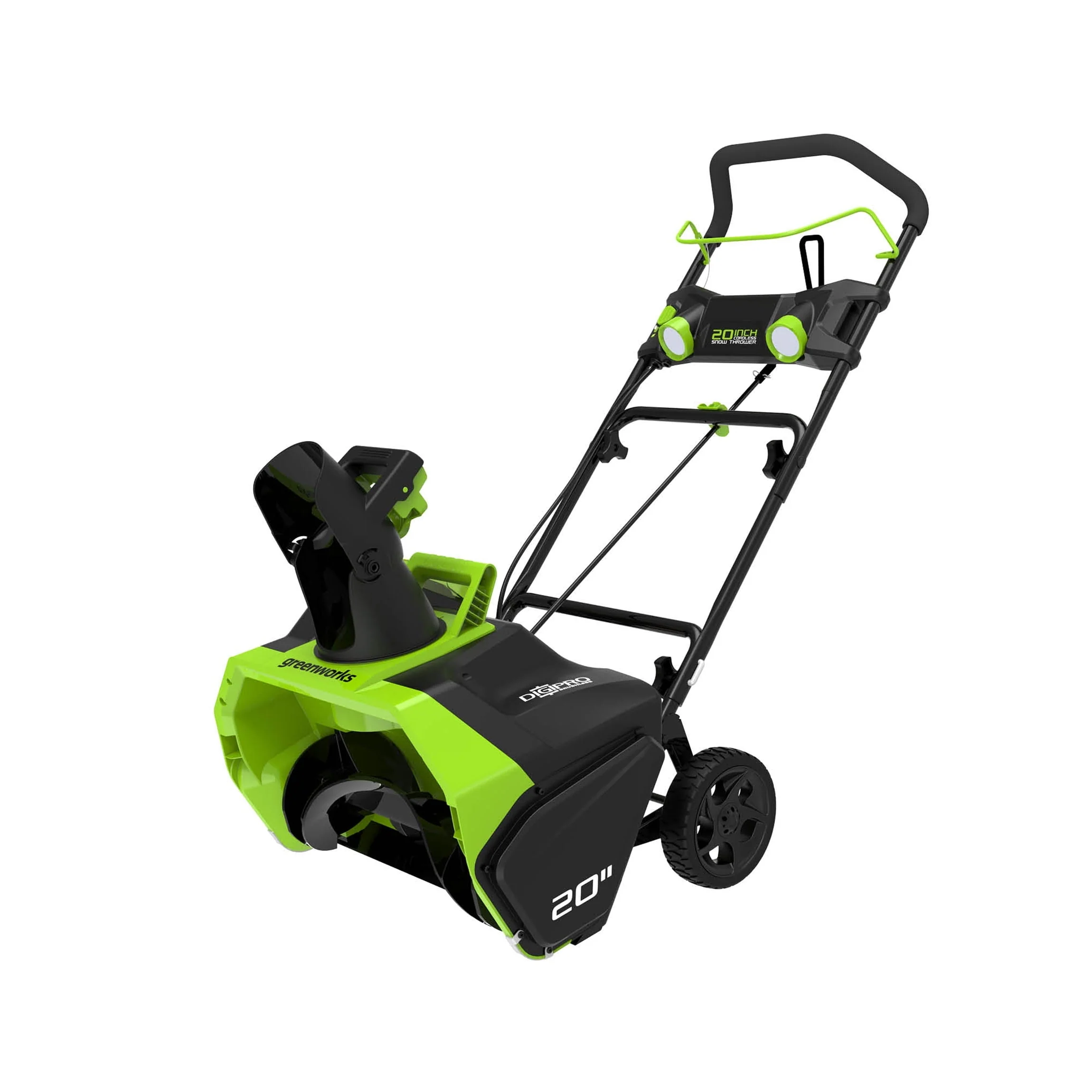 Greenworks 40V 20 inch Brushless Snow Thrower, Battery Not Included, 2601102