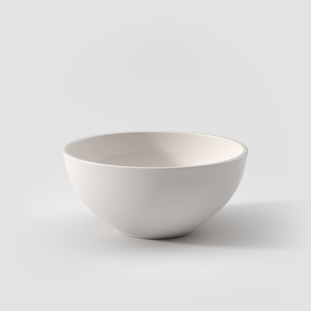 Artesano Serving Bowl - White, 71.1 oz, Premium Porcelain