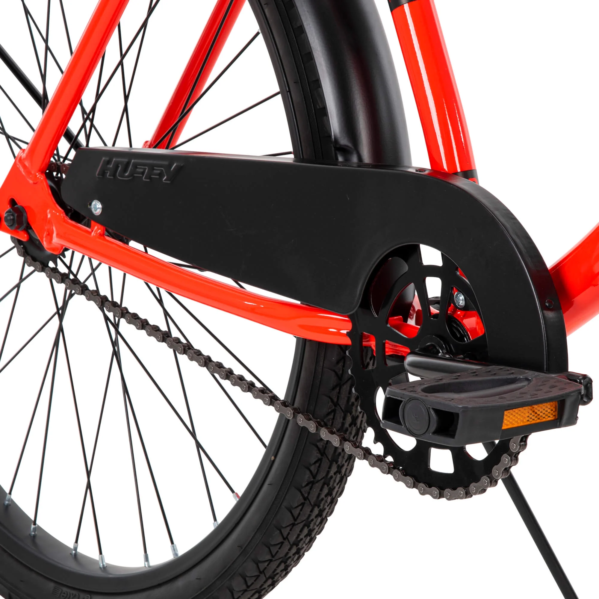 26 In Cranbrook Men's Classic Beach Cruiser Comfort Bike, Red Image 5