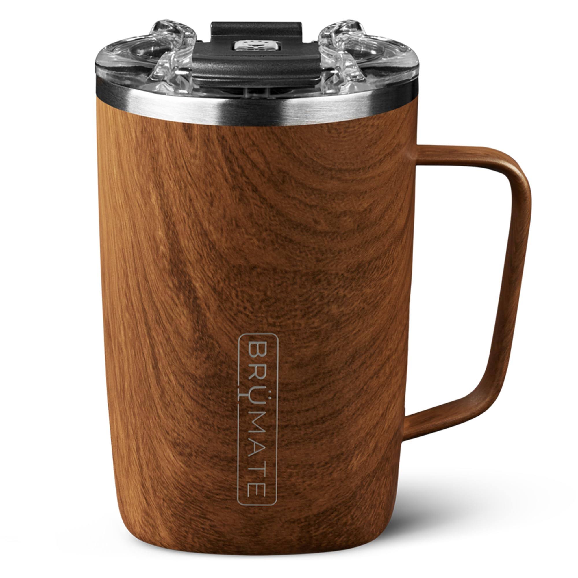 BruMate Toddy 16 oz Walnut BPA Free Vacuum Insulated Mug