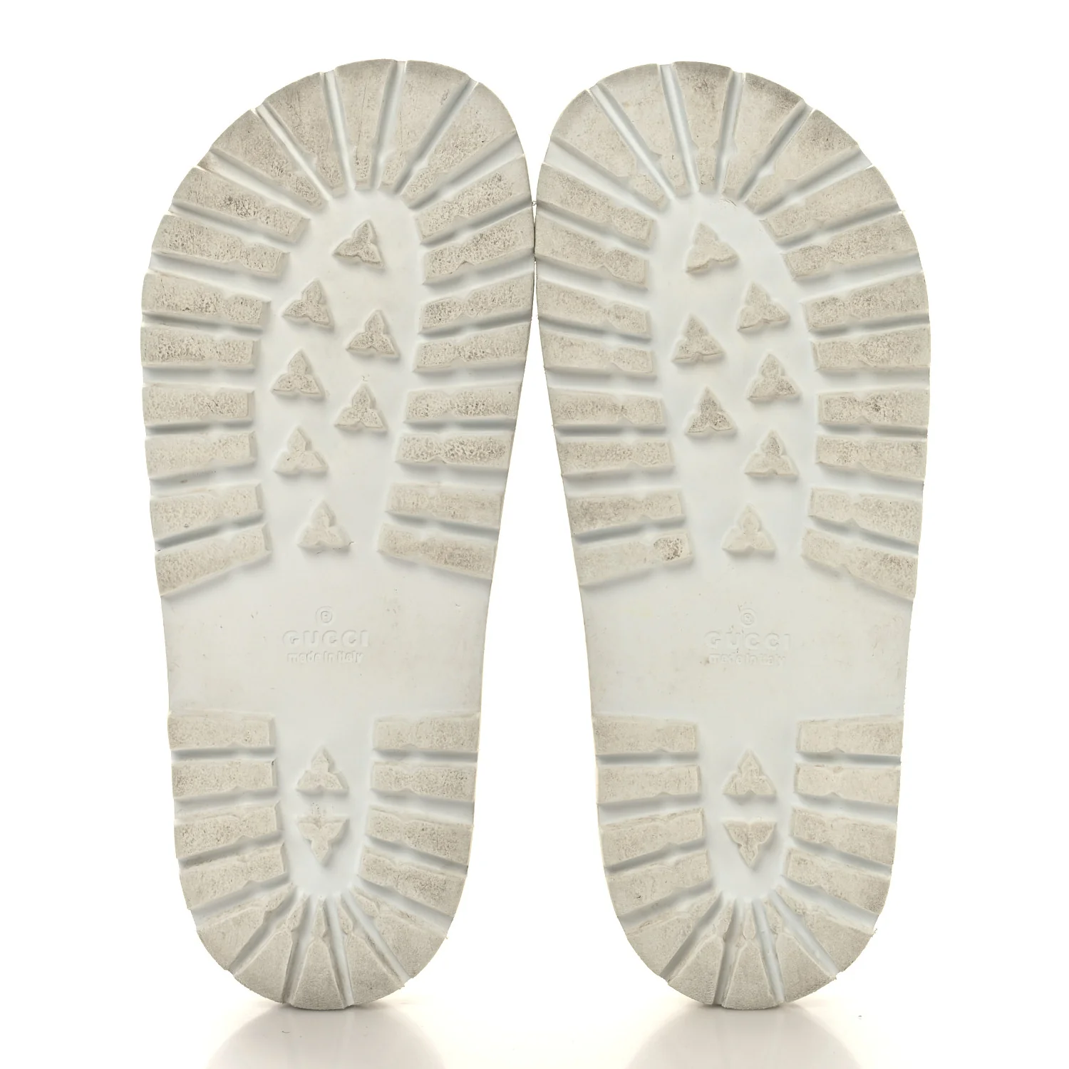 Rubber Web Mens Lug Sole Slide Sandals Great 5 White Green Red