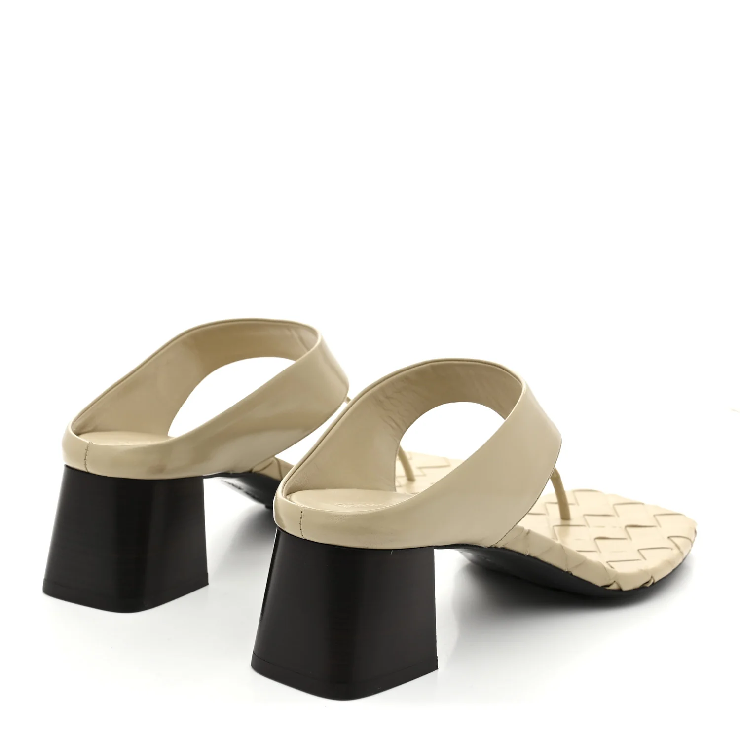 Cushion Lux Marella Thong Sandals 39.5 Light Butterscotch