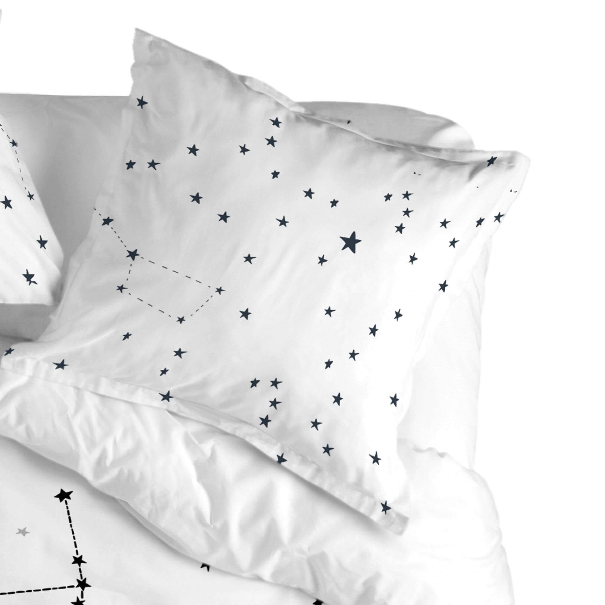 Blanc Kussensloop Constellation
