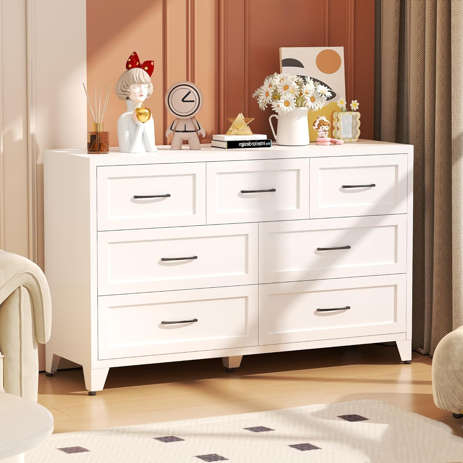 7-Drawer Dresser for Bedroom, 52