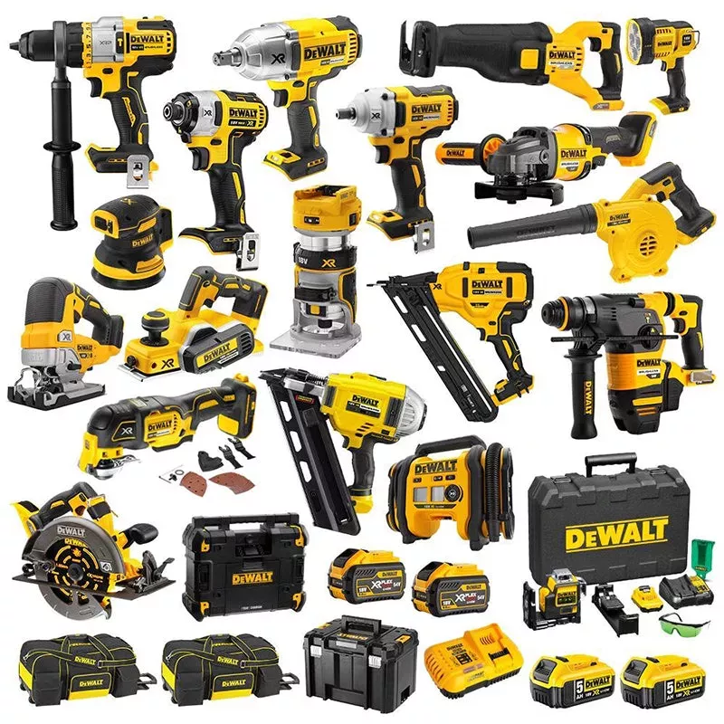 Kit combiné sans fil DEWALT 18V Li-Ion 2023 (28 outils)