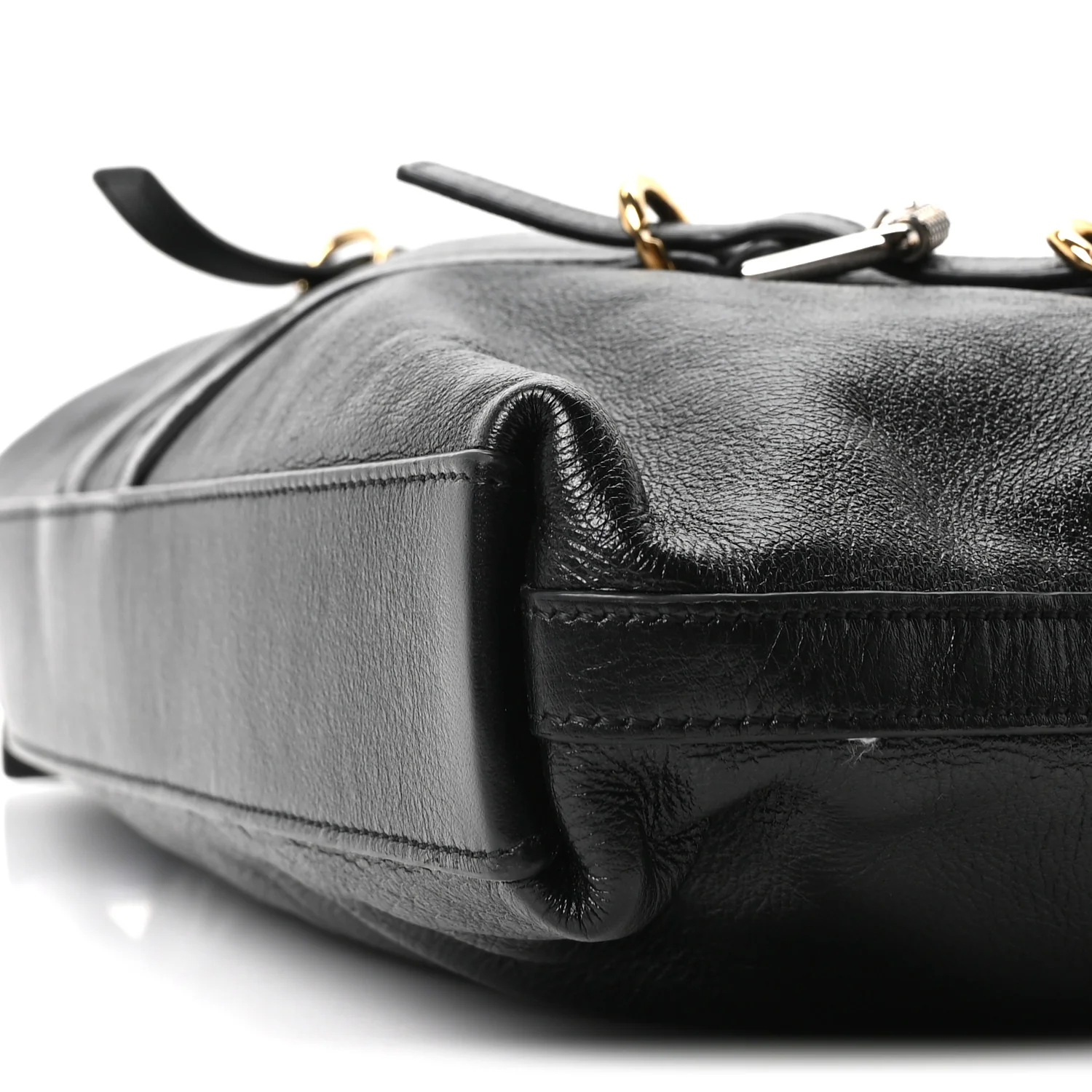 Calfskin Medium Voyou Bag Black