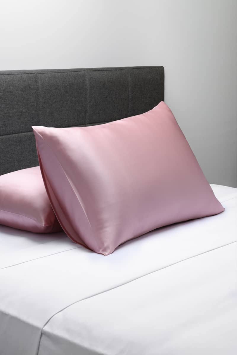 Fishers Finery 25mm 100% Pure Mulberry Silk Pillowcase, Good Housekeeping Winner (English Rose, Queen)