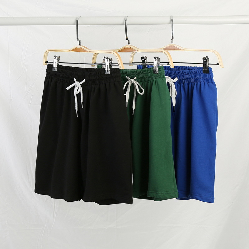 2026 Summer New Ins Loose Fit Trendy Brand Solid Color Shorts Men's Sports Shorts Beach Shorts Fashionable Casual Wear