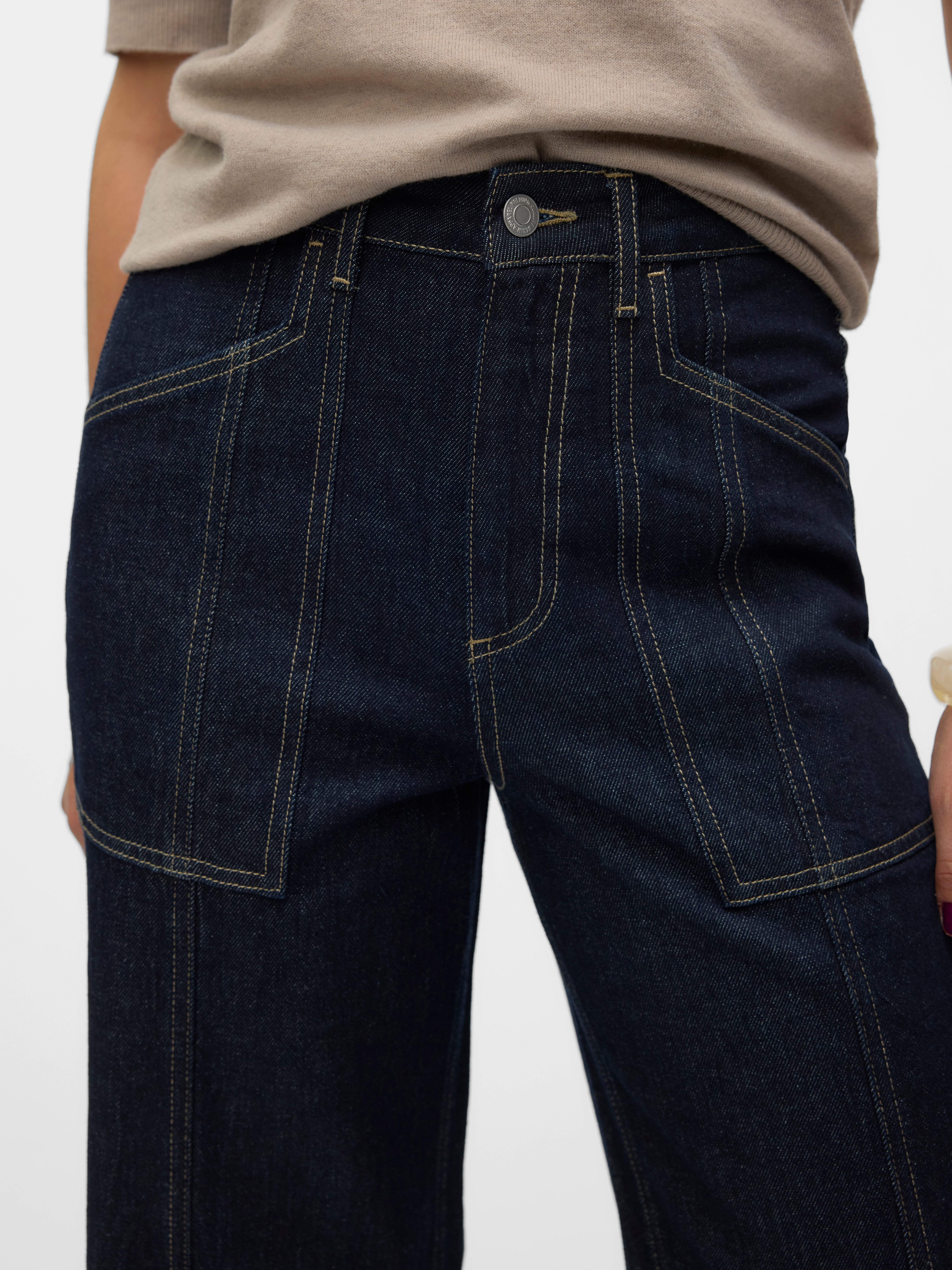 VERO MODA® VMKATHY Super high rise Wide Leg Fit Jeans
