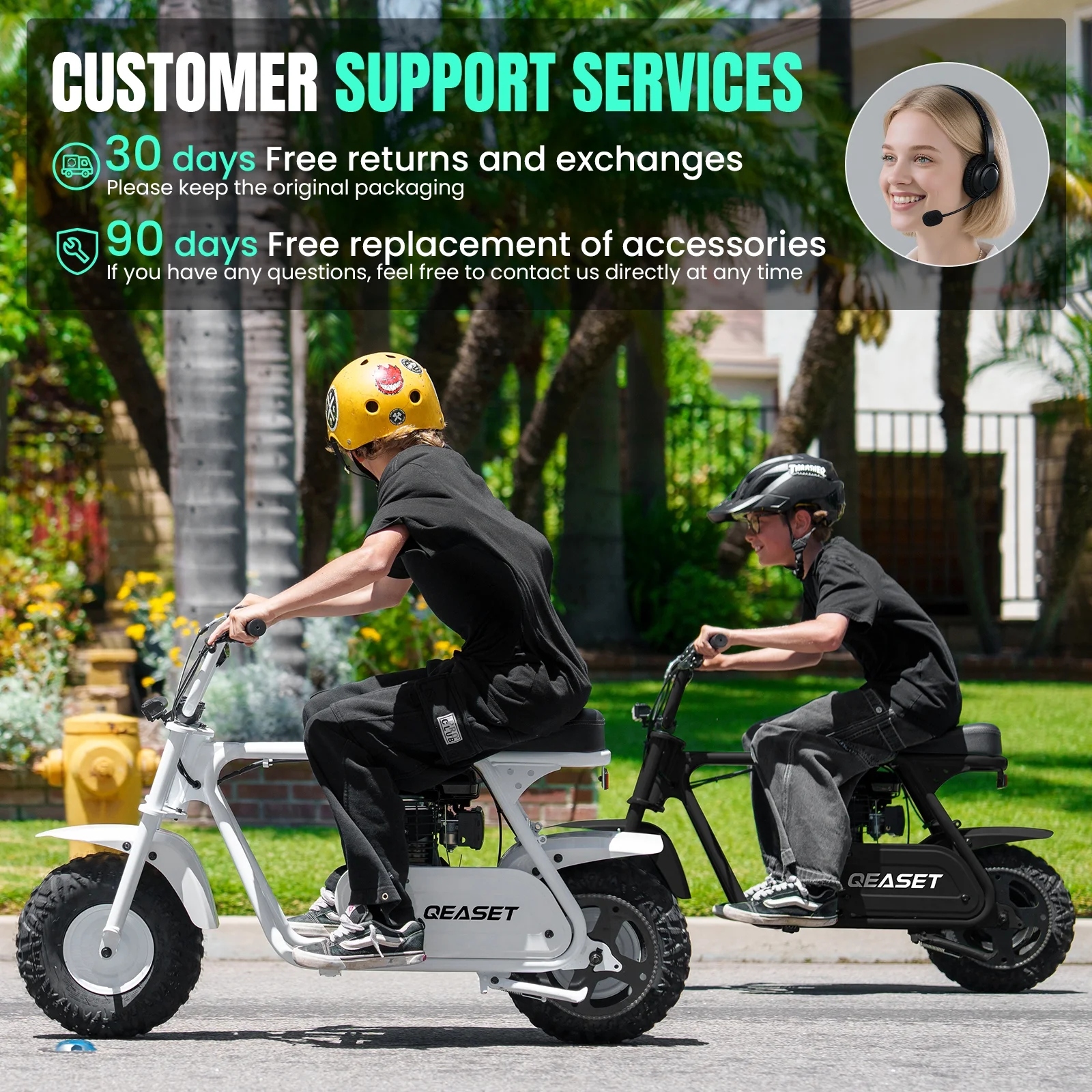 MB001 Gas Powered Mini Dirt Bike 99CC for Teens and Adults, 25MPH Off Road Motorcycle, Weight Support Up to 200 LBS Black(Black) - Image 6