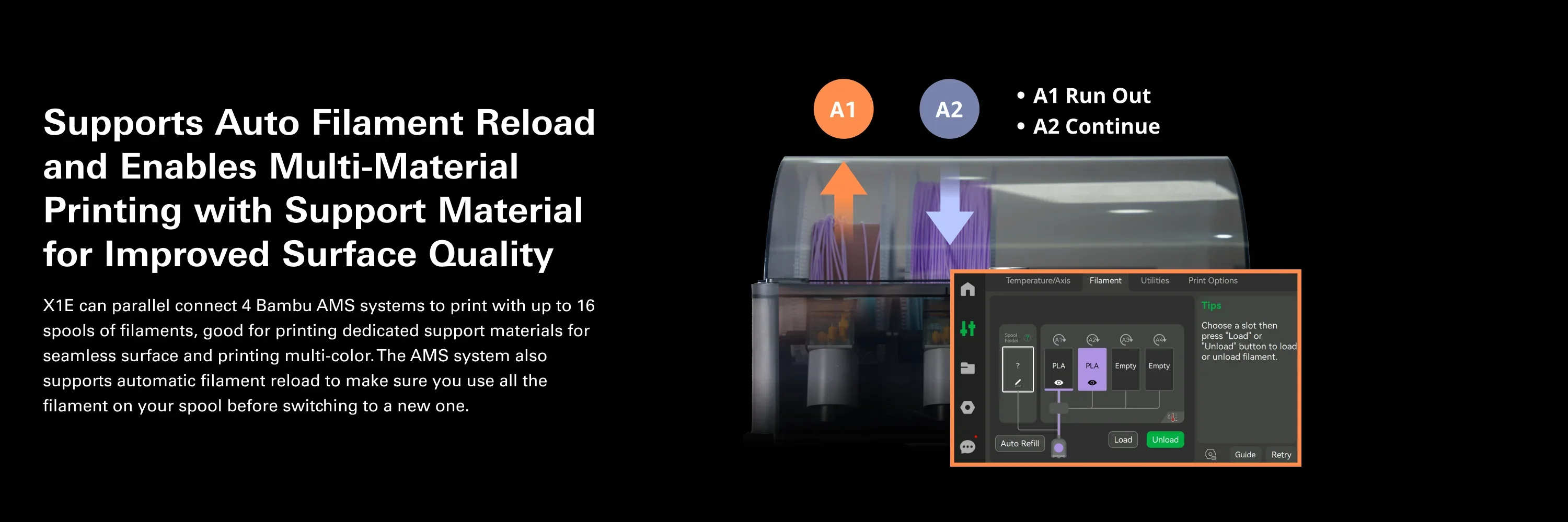 Bambu Lab X1E Combo Craft 3D Printer