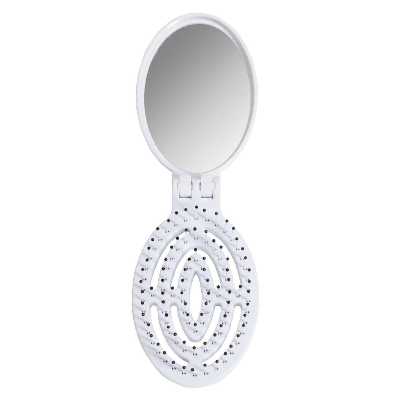 Brosse à cheveux enfant pliable avec miroir (2 modèles)