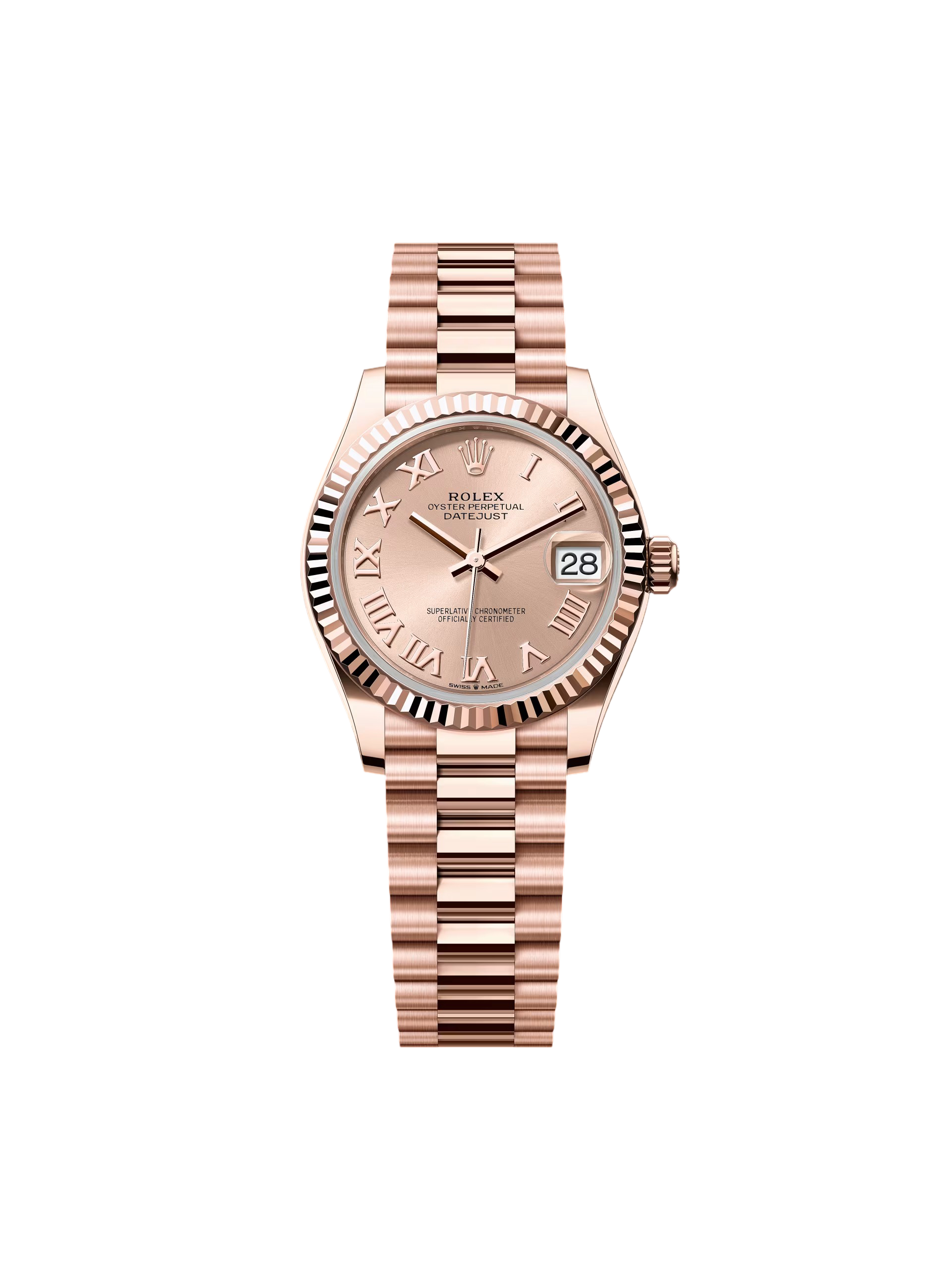【Super Clone】RLX Datejust m278275-0035 Rose Dial 31mm