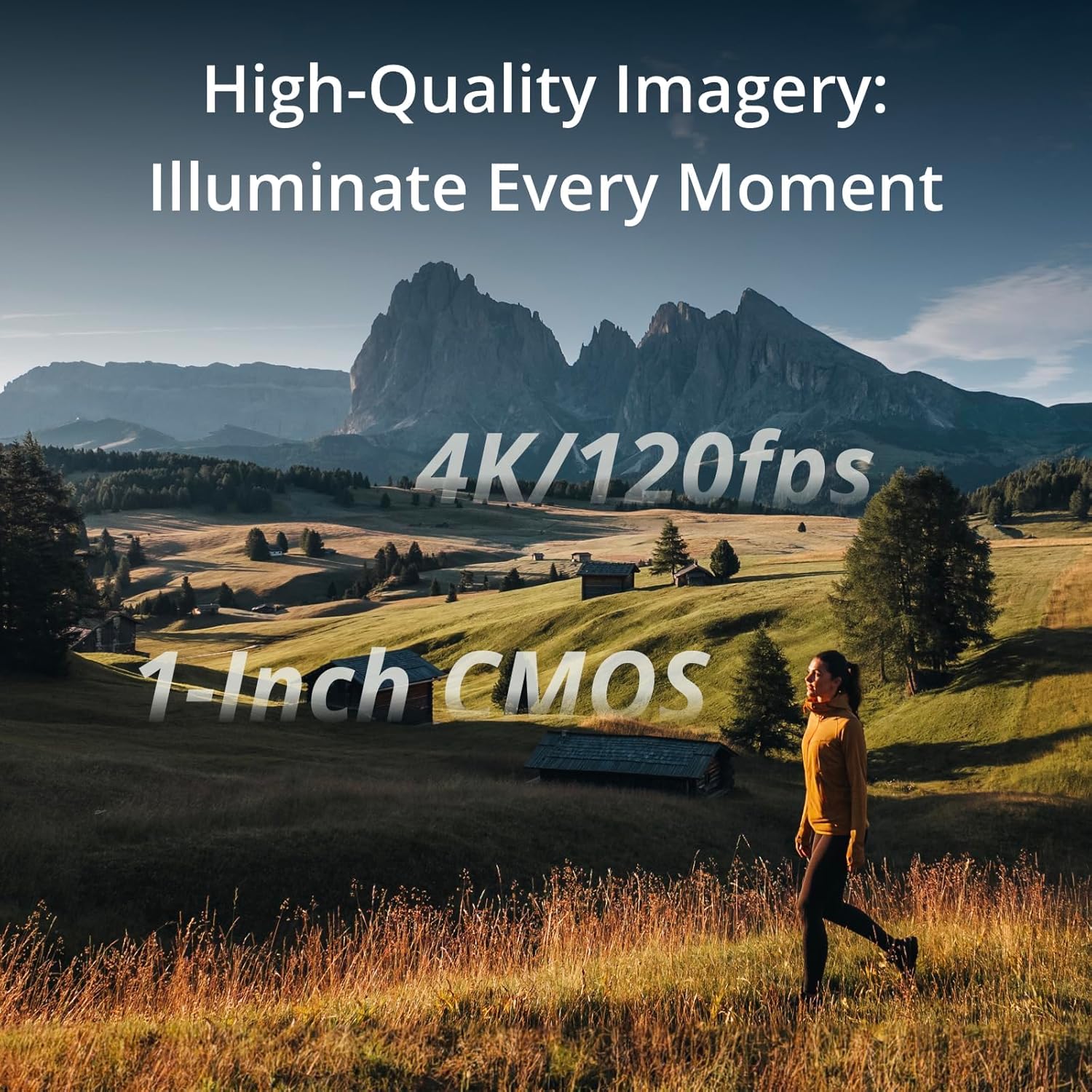 Caméra Osmo Pocket 3 Creator Combo pour vlogs 4K 120 ips