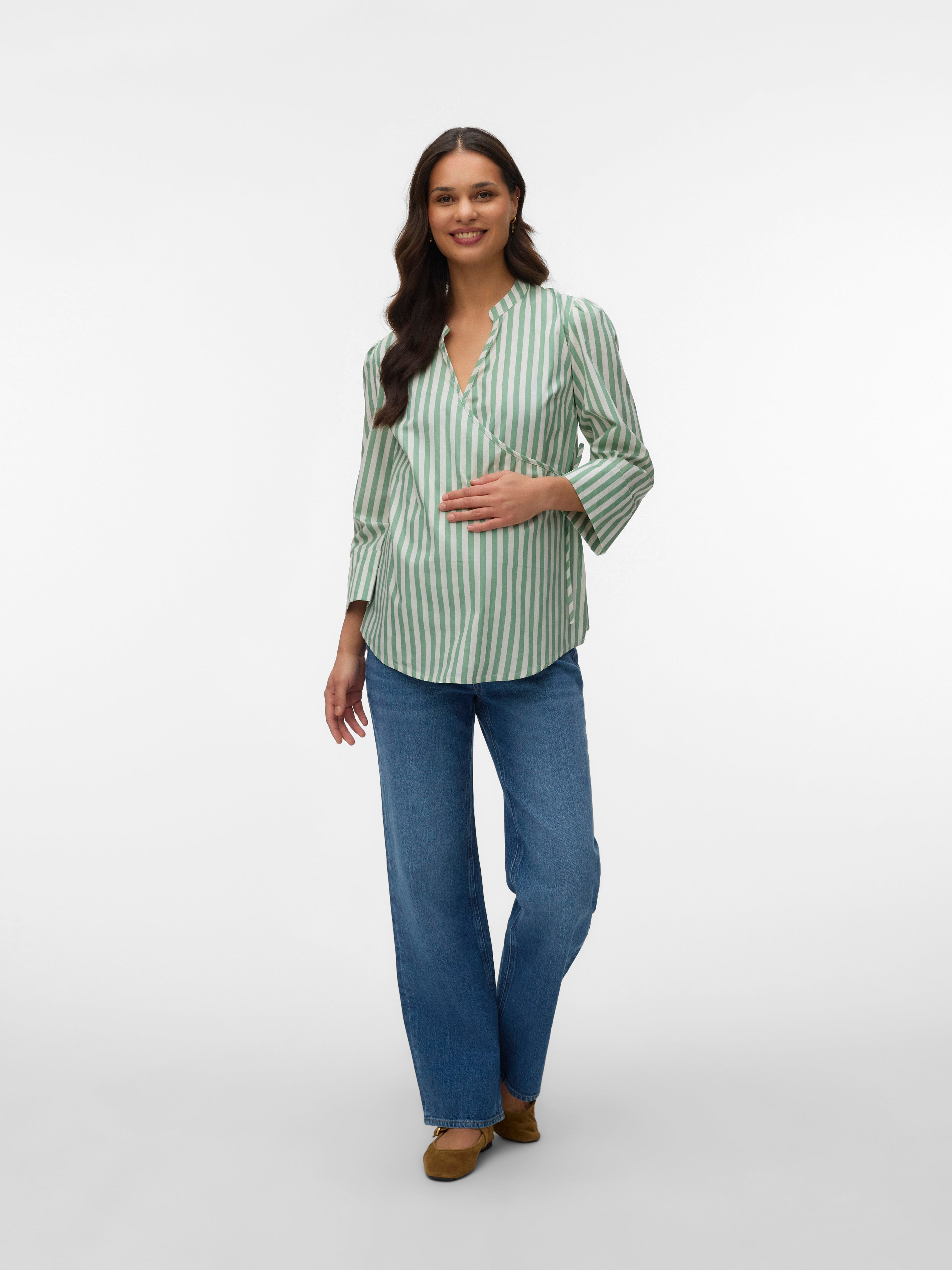 VERO MODA® Regular Fit Shirt collar Top