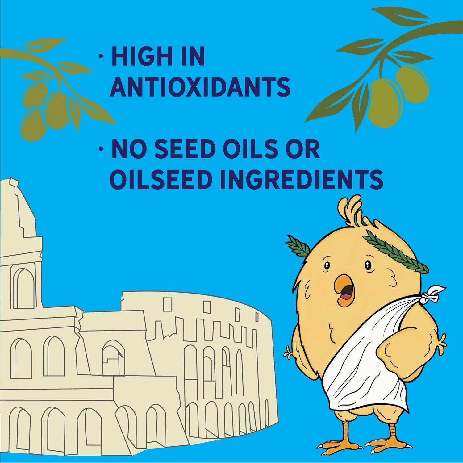 I Organic Olive Oil Layer Feed for Laying Hens | Corn-Free, Soy-Free | 17% Protein | High Omega-3 Chicken Feed | Organic Chicken Layer Food for Healthy Eggs Hens | 40 lbs - Image 4