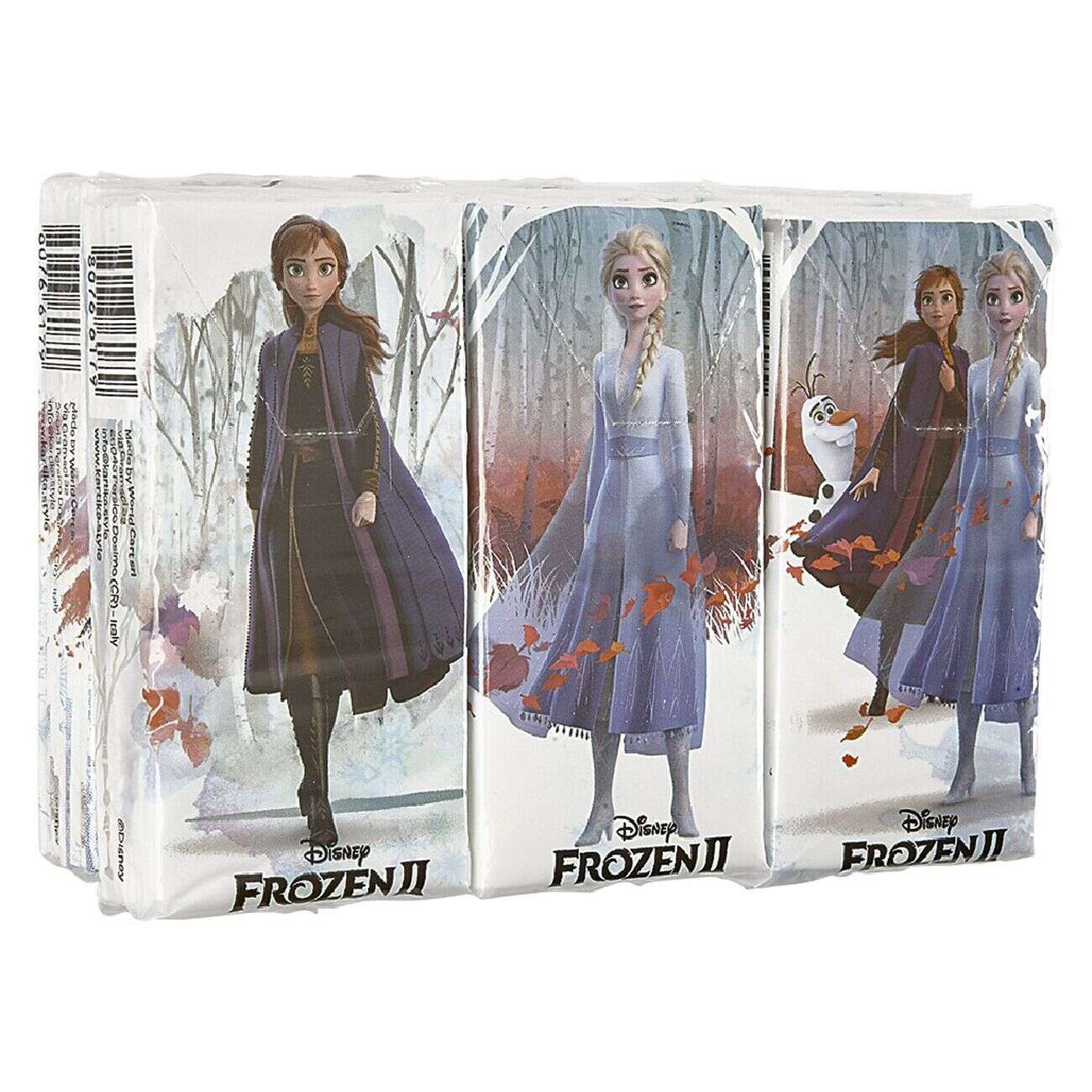 Mouchoir étui 6 paquets x 9 mouchoirs Frozen2