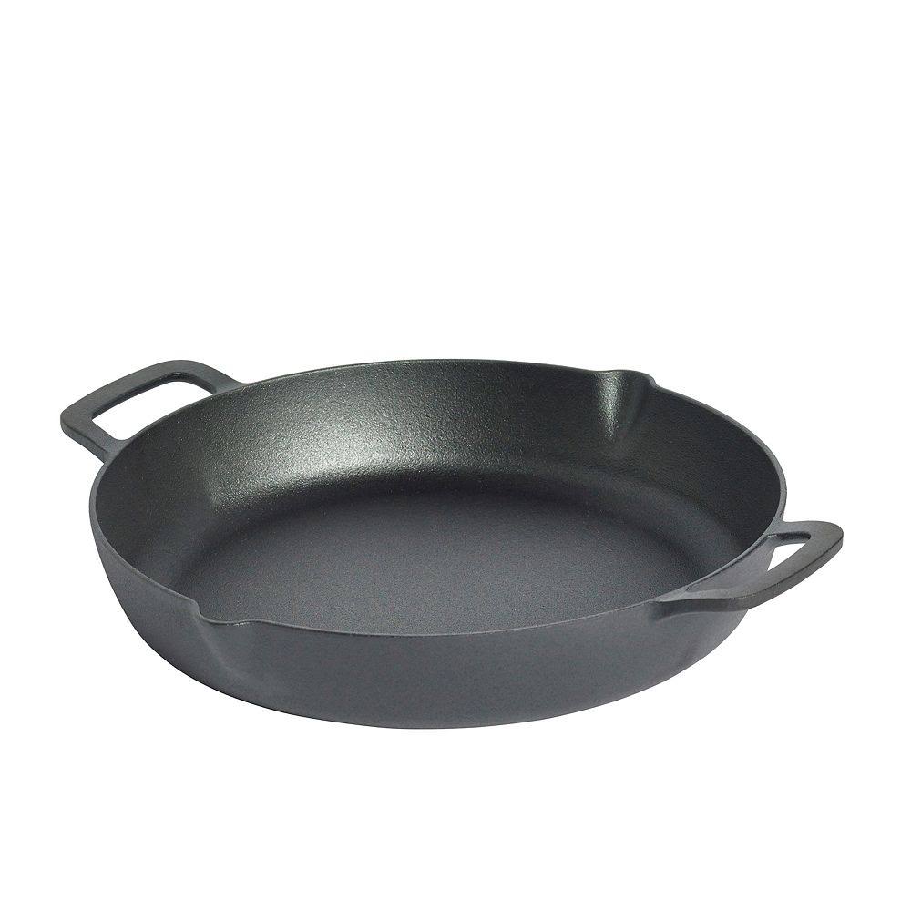 Food Network 13-In. Pre-Seasoned Cast-Iron Skillet