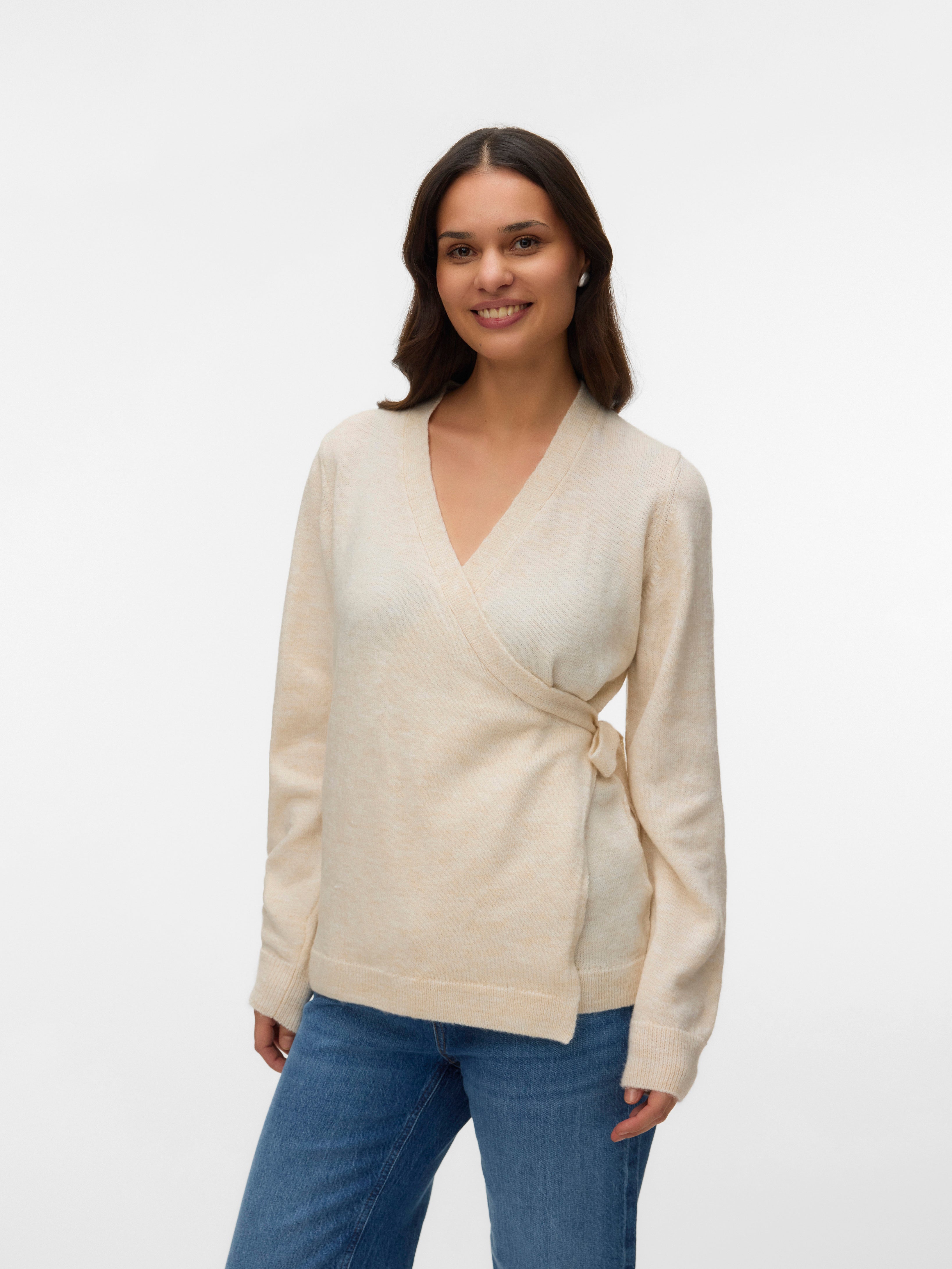 VERO MODA® Regular Fit V-Neck Pullover