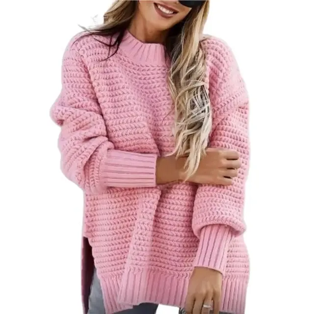 Sophie Paris | Pull en tricot à col haut et douillet