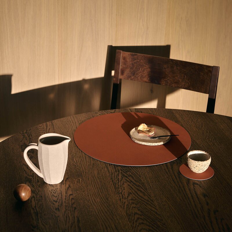 Circle Nupo glassbrikke 10 cm Rust