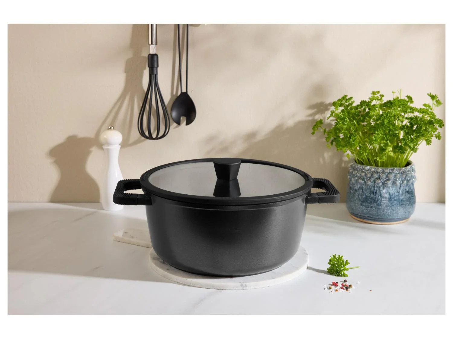 SILVERCREST Faitout en fonte d'aluminium,  28 cm