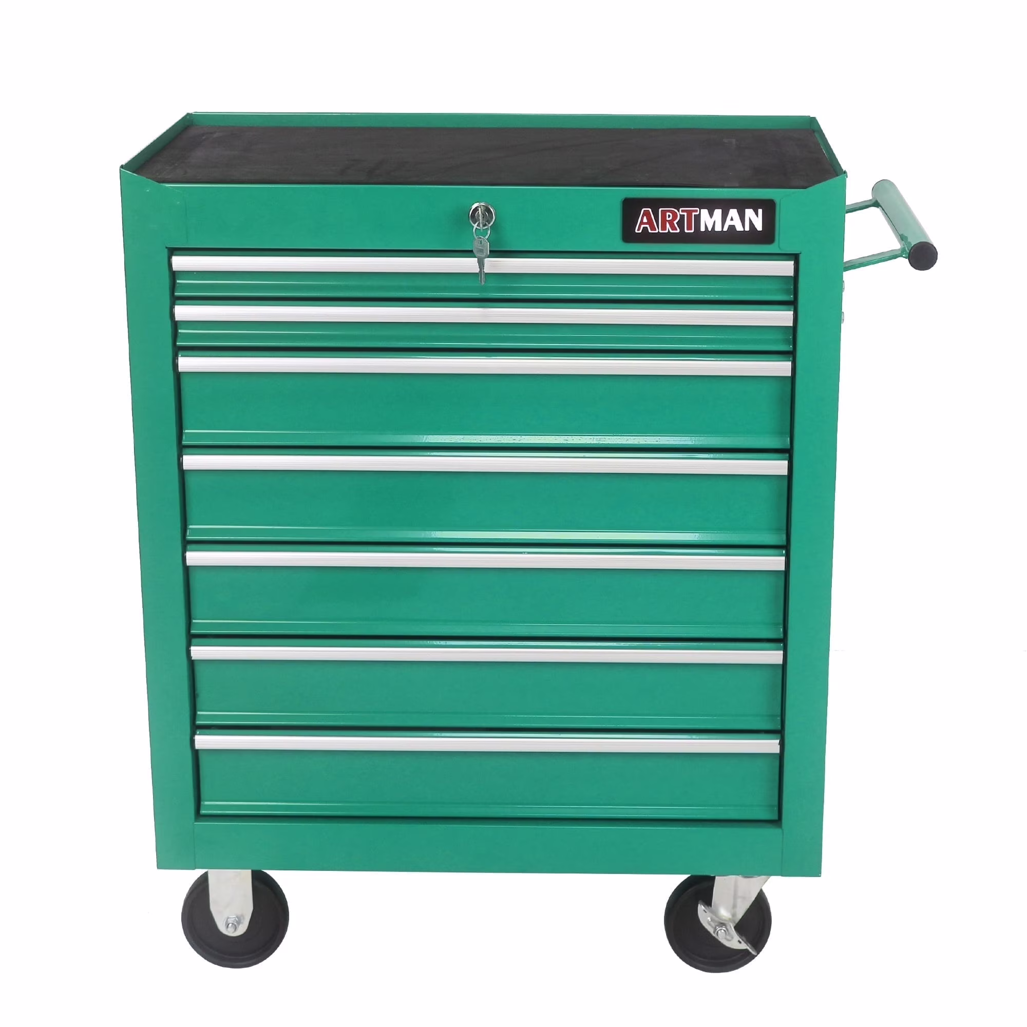 ARTMAN 7 Drawer Tool Rolling Storage Cart ,Tool Boxes Tool Chest with Wheels and Drawers for Garage Workshop Warehouse