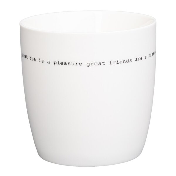 Krus Big Great Tea Is 45 cl hvit