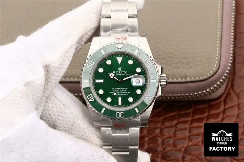 Rolex Submariner Date 116610LV Noob Factory V9 Green Ceramic Bezel
