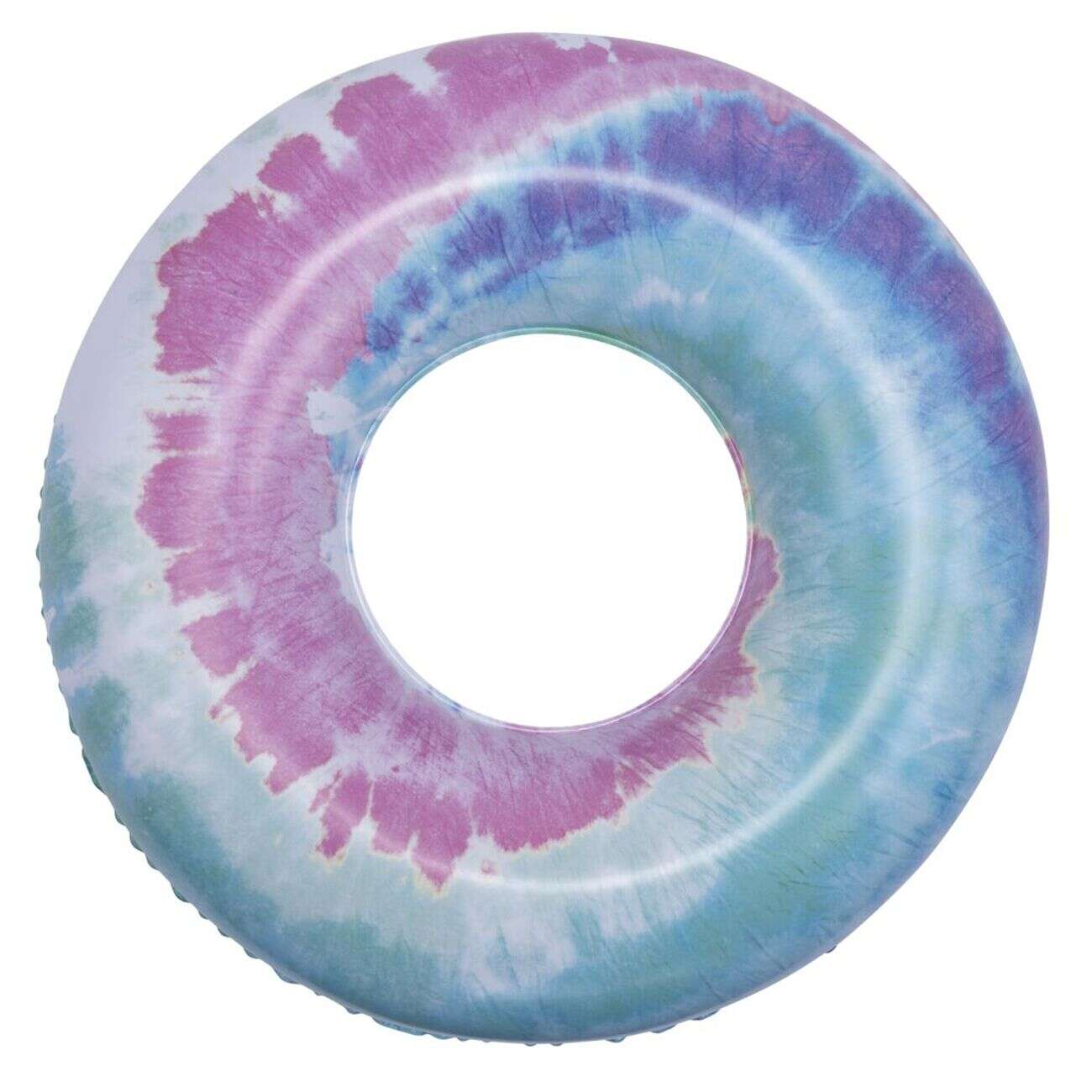 Bouée gonflable ronde motif tie and dye Ø81xH21cm (plusieurs modèles)
