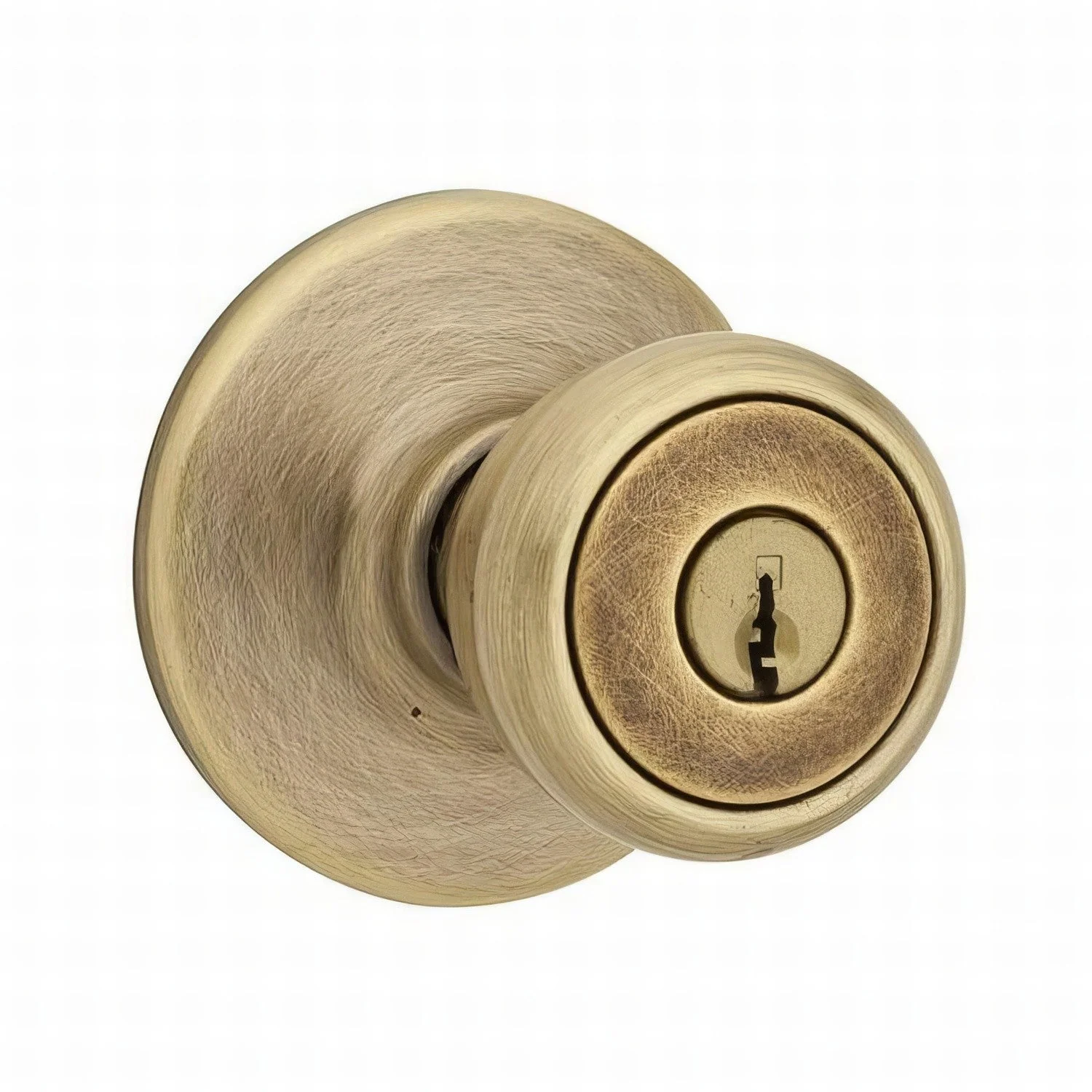 Kwikset 400T Tylo Single Cylinder Keyed Entry Knob - TA Screen Specialist, Inc.
