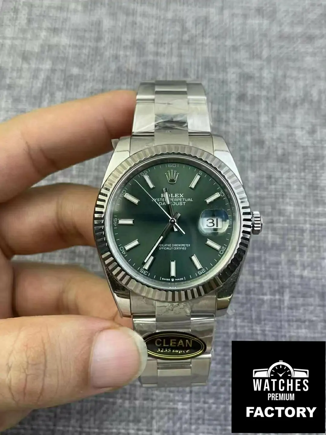 Rolex Datejust M126334-0028 Clean Factory Stainless Steel