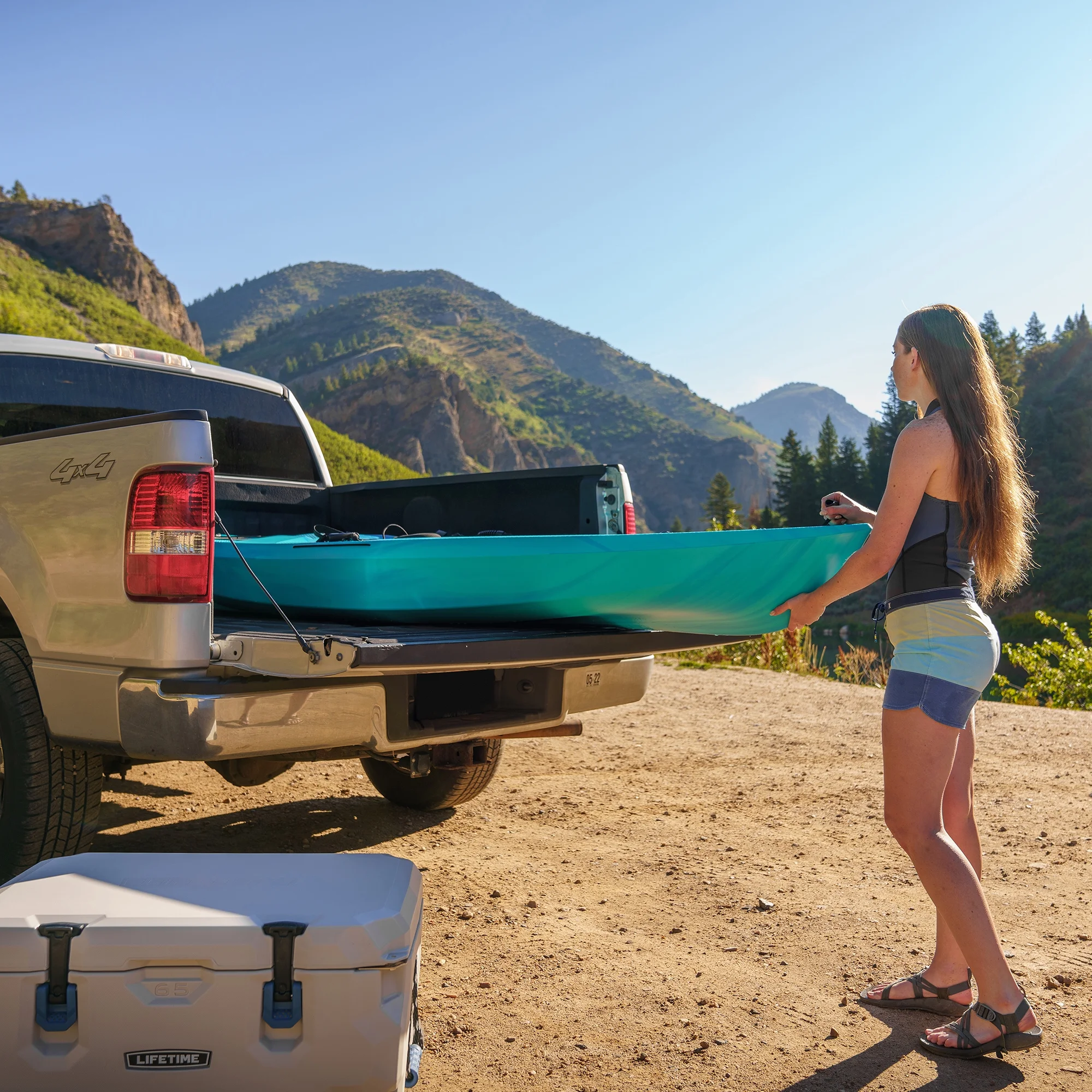 Kenai 123 inch Sit On Top Kayak, Bahama Fusion (91146)(Bahama Fusion) Image 9