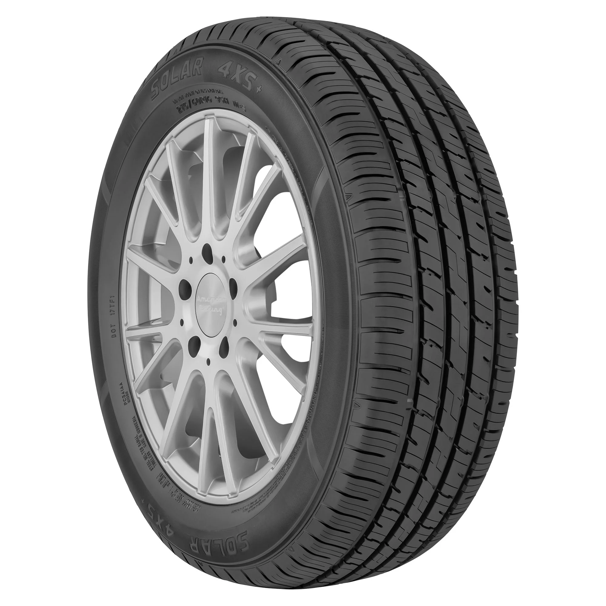 Solar 4XS + All-Season 215/55R17 94V Passenger Tire
