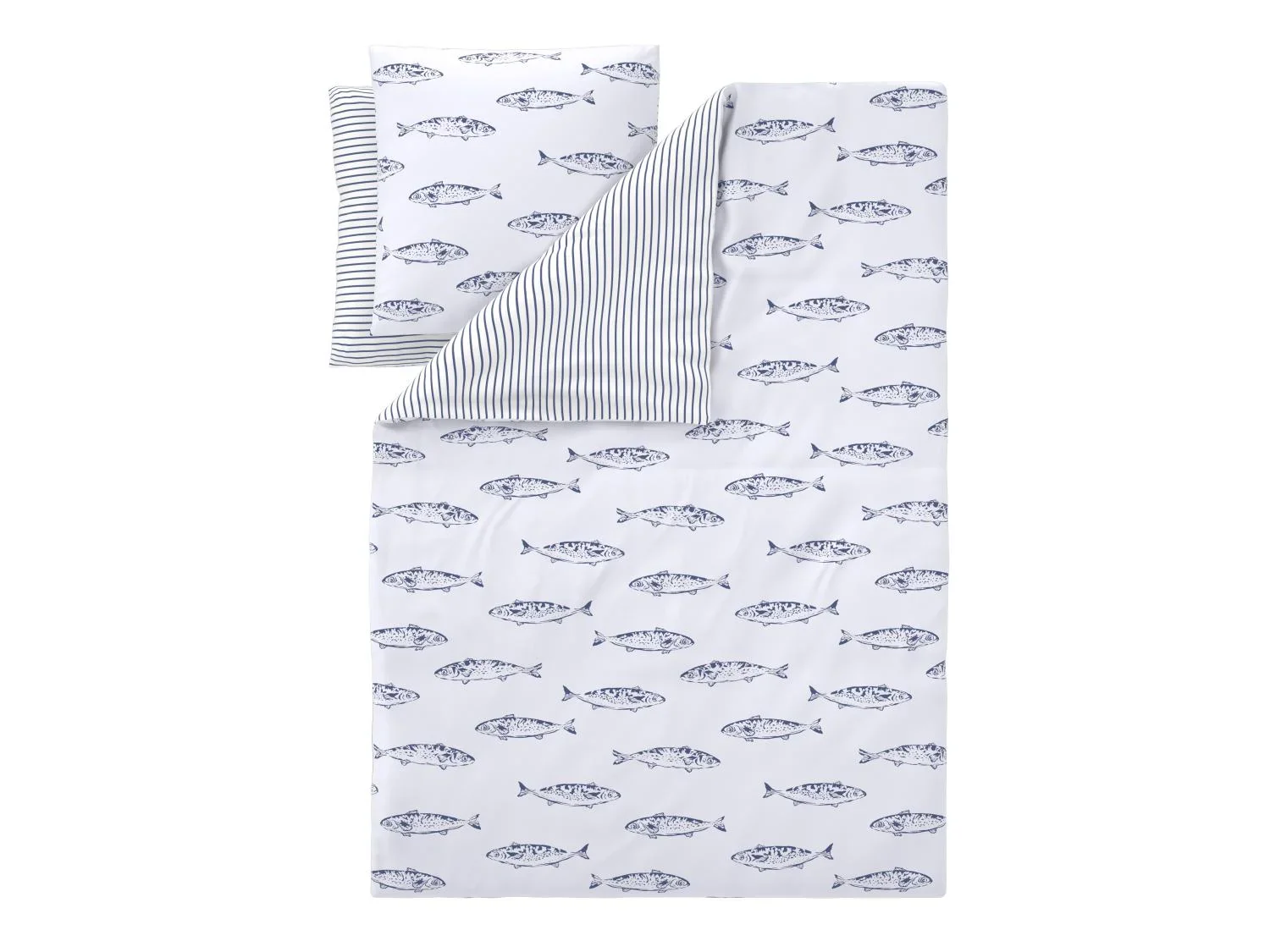 LIVARNO Parure de lit double face en coton renforc, 240 x 220 cm