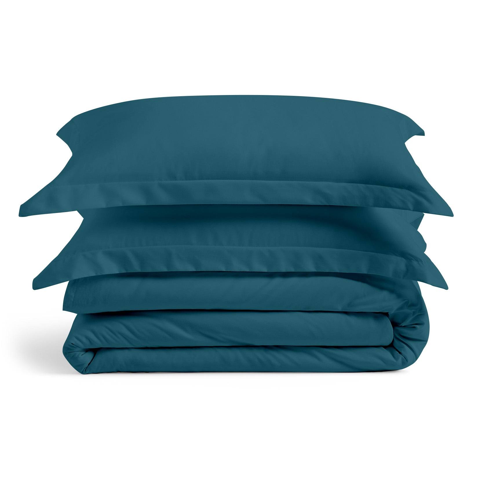 Cosy House Collection Luxury Bamboo Duvet Cover Set 3-Piece - Ultra Soft Bedding - Zippered Comforter Protector, Includes 2 Pillow Shams - King/Cal