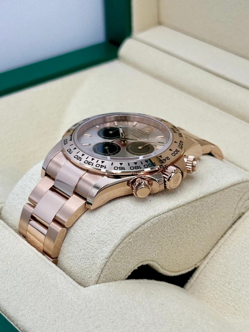 [Super Clone]Rolex Daytona 40mm RoseGold sundust Dial m126505-0003