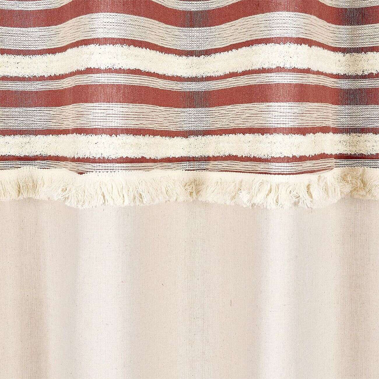 Rideau polycoton 140x240 tuffeté beige