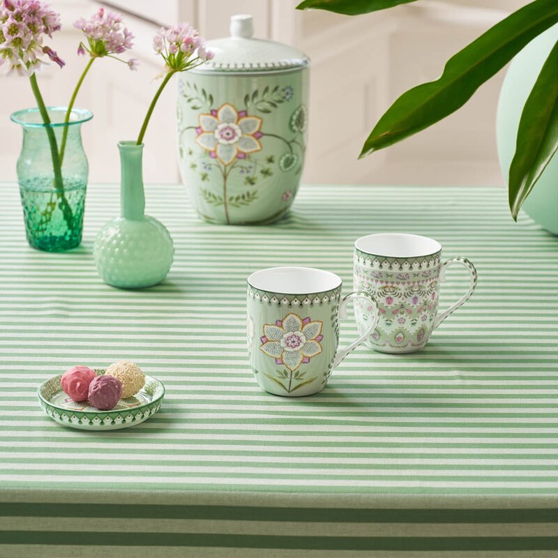 Lilly & Lotus krus liten 20 cl 2 stk lysegrønn