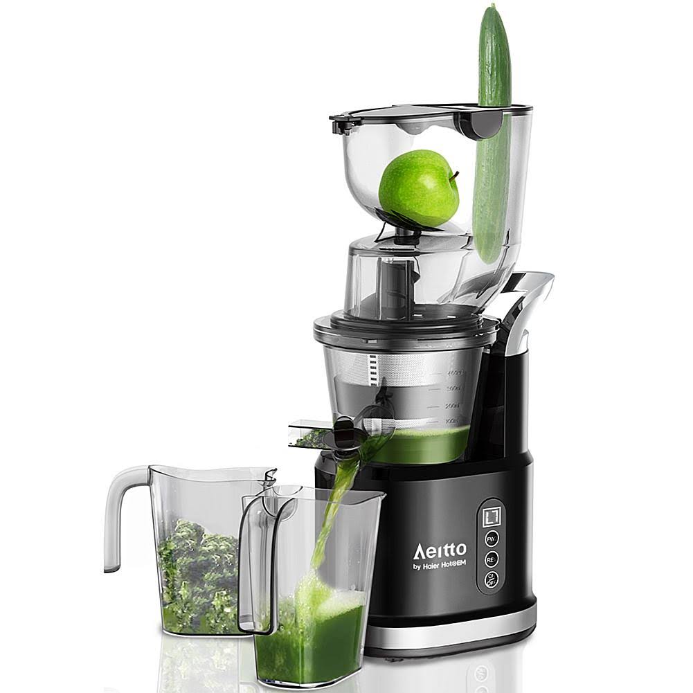 Aeitto Slow Masticating Juicer Machine ,Black