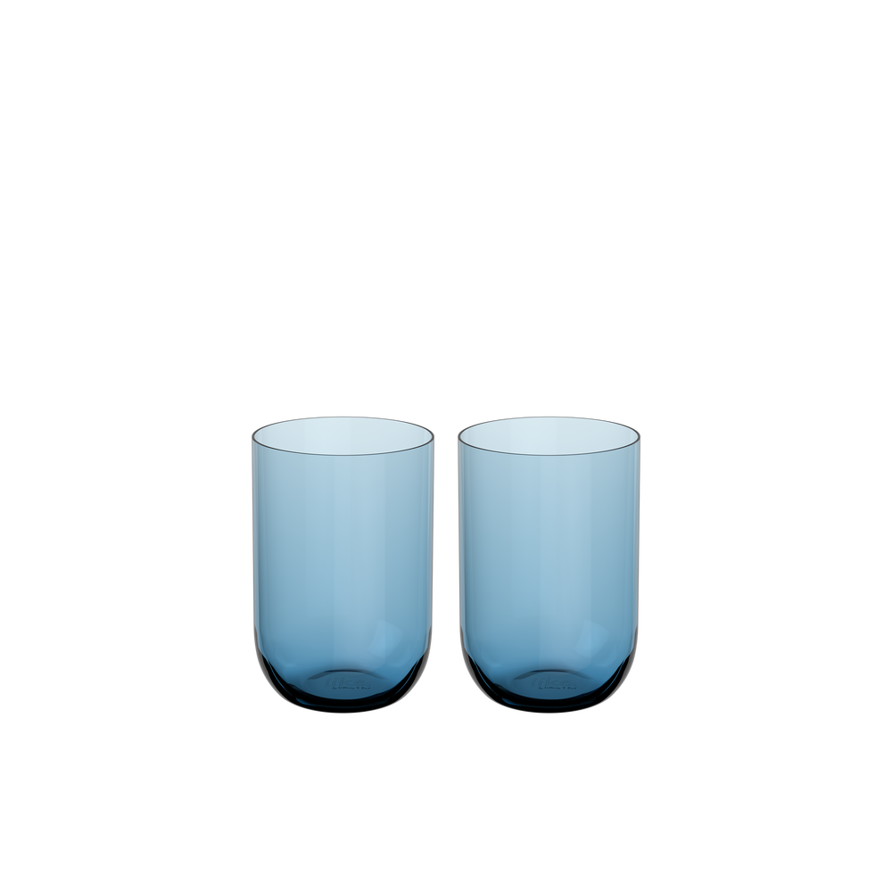 Like Glass Highball glass - Blue, 12.9 oz, crystal glass