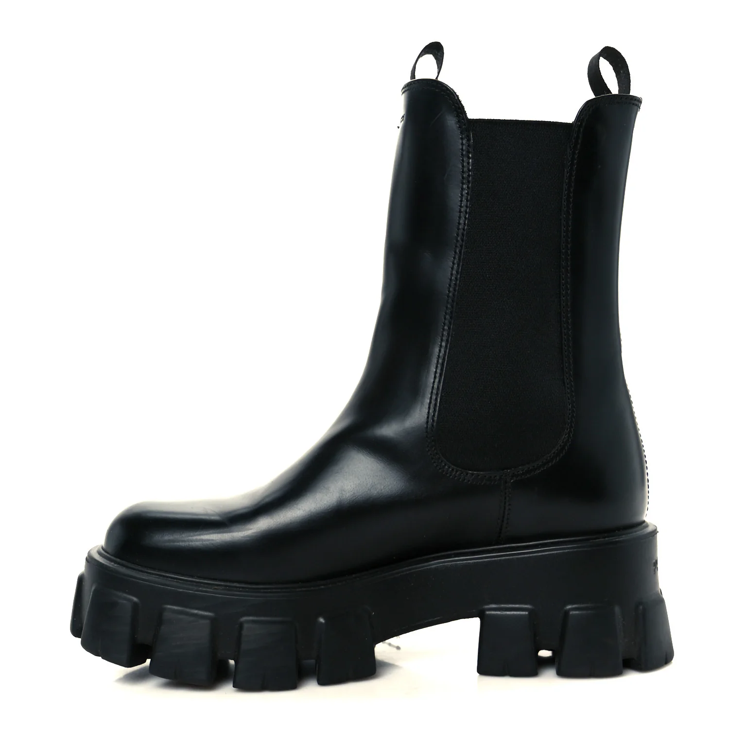 Spazzolato Rois Monolith Chelsea 55mm Tall Boots 38 Black