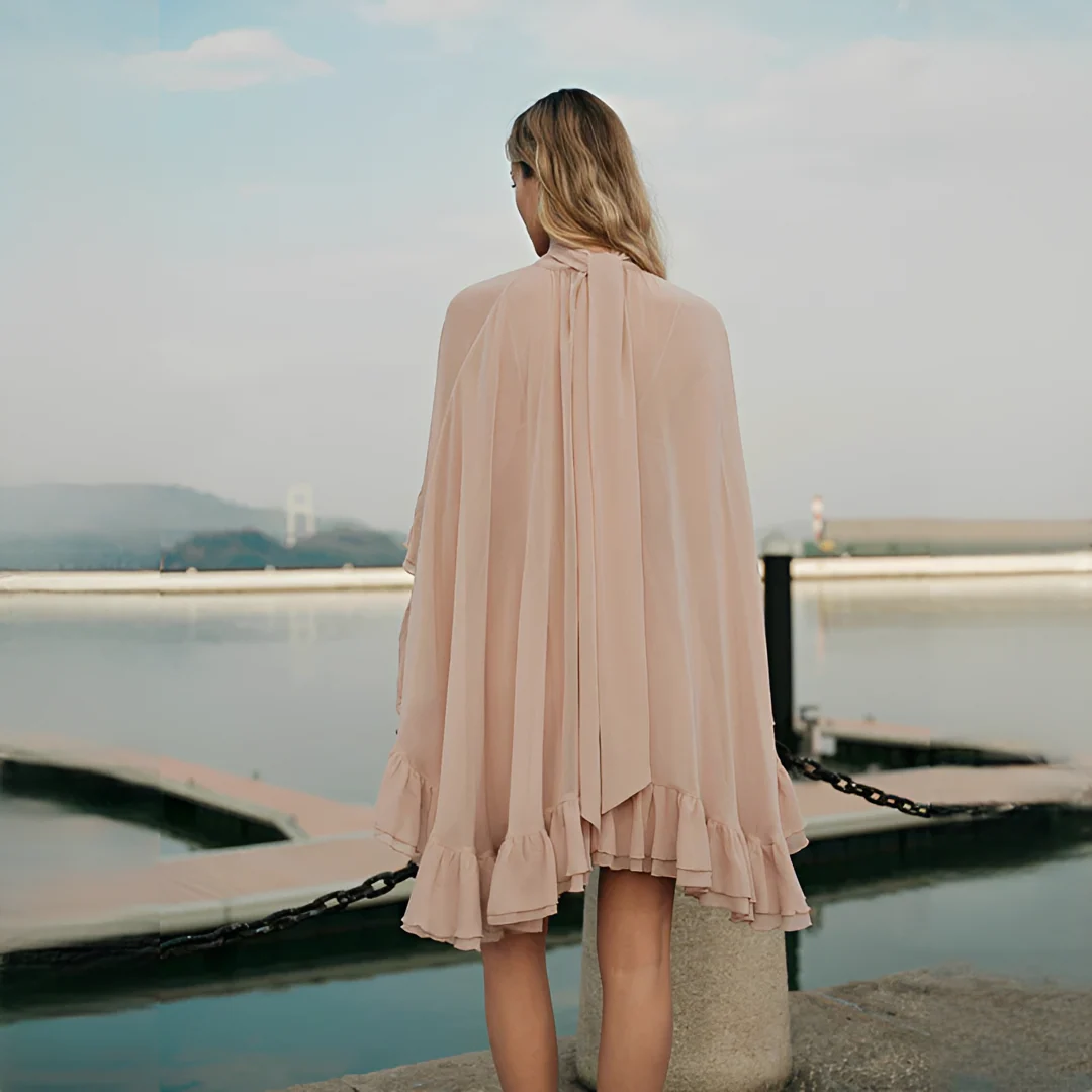 Zhuchin - Robe élégante avec volants