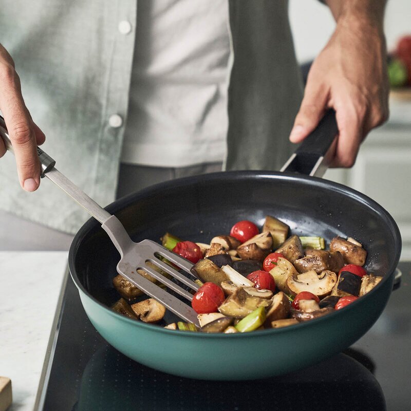 Pure stekepanne 24 cm keramisk non-stick grønn