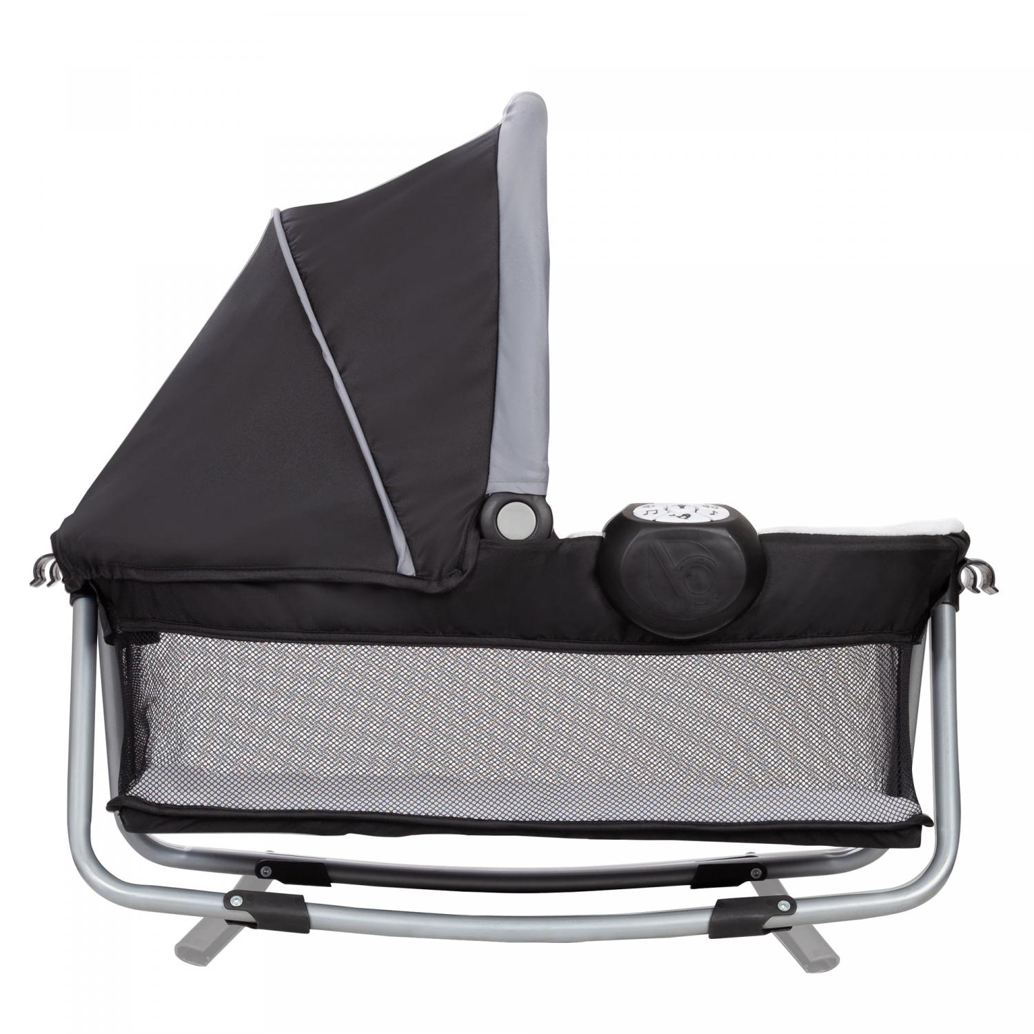 Simply Smart Nursery Center Playard with Bassinet and Travel Bag Whisper Grey - Image 8